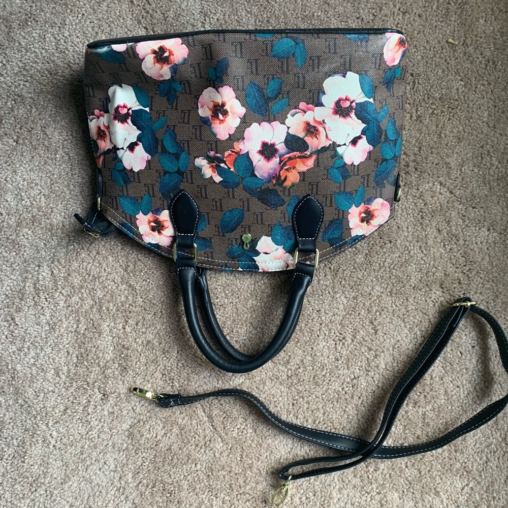 London Fog leather satchel